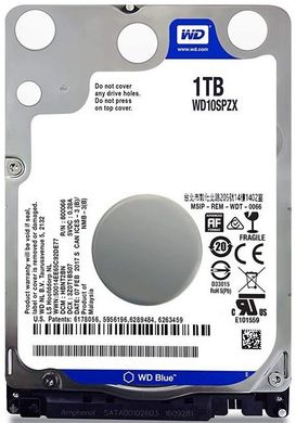 Жесткий диск WD 1TB 2.5" 5400 128MB SATA Blue WD10SPZX фото