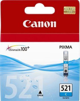 Картридж Canon CLI-521C (Cyan) MP540/630 2934B004 фото