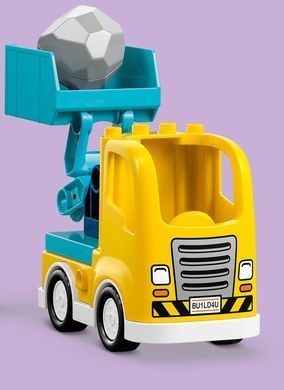 LEGO Конструктор LEGO DUPLO Town 3-в-1 Будівельна техніка 10475 фото