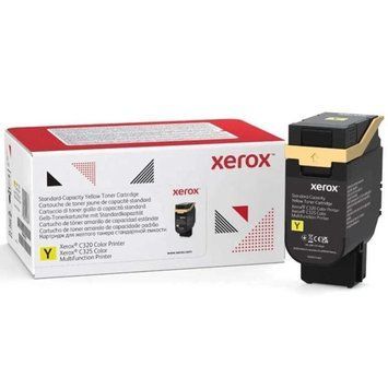 Xerox Тонер картридж C320/C325 Yellow (1800 стор) 006R04826 фото