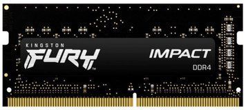 Kingston Память ноутбука DDR4 16GB 2666 FURY Impact KF426S15IB1/16 фото