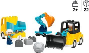 LEGO Конструктор LEGO DUPLO Town 3-в-1 Будівельна техніка 10475 фото