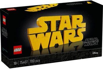 LEGO Конструктор LEGO Star Wars Логотип з кубиків &laquo;Зоряні війни&raquo; 75407 фото