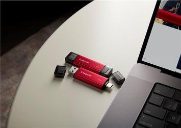 Kingston Портативний SSD Kingston 512GB USB 3.2 Gen 2 Dual USB-A R1050/W950MB/s SPSD/512GB фото