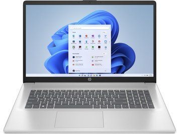 HP Ноутбук 17-cp3000ua 17.3" FHD IPS AG, AMD R7-7730U, 16GB, F1024GB, UMA, Win11, сріблястий 9H8R0EA фото