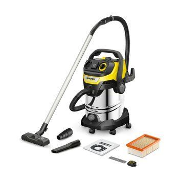 Karcher Пилосос професійний WD 7 Control P S 30/6/35/T 1400Вт 290мБар контейнер 30л 8.7кг 1.628-385.0 фото