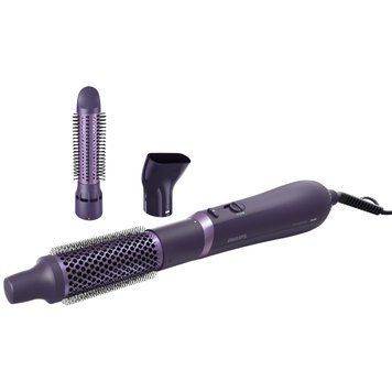 Philips Фен-щітка 3000 Series, 800Вт, іонізація, 3 насадки, фіолетовий BHA305/00 фото