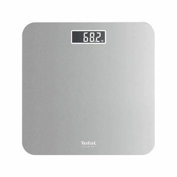 Tefal Ваги Tefal підлогові Premiss, 160кг, AAAx2 в комплекті, скло, сірий PP1801V0 фото