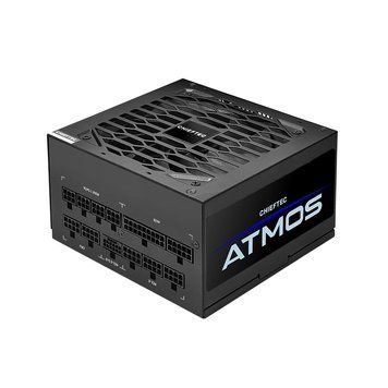 Chieftec Блок живлення Atmos (750W), >90%, 80+ Gold, 135мм FDB, 1xMB 24pin(20+4), 2xCPU 8pin(4+4), 4xMolex, 9xSATA, 2xPCIe 8pin(6+2), 1xPCIe GEN5 16pin, Fully Modular CPX-750FC фото