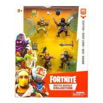 Набір ігрових фігурок серії FORTNITE - РАПТОР, ВОРОН, РЕКС, ПОВЕЛИТЕЛЬ ІРЖІ 63519 фото