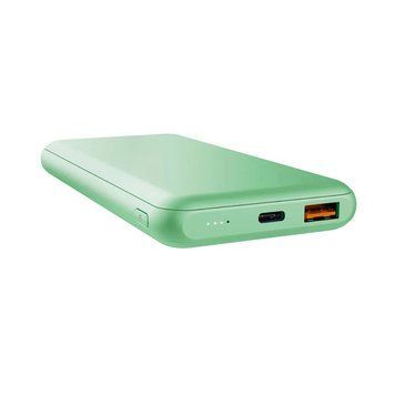 Trust Акумулятор портативний літій-іонний power bank Trust Redoh, 10000мА&middot;год, USB-A/2хUSB-C, 18W, QC 3.0, PD, зелений 25033_TRUST фото