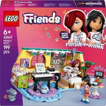 LEGO Конструктор LEGO Friends Кімната Пейслі 42647 фото