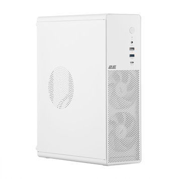 2E Корпус 2E Credo Slim V90W-400 з БЖ 2E ATX400, 1xUSB3.0, 1х USB 2.0, 1xUSB Type-C, 2x90мм, VGA 390мм, mATX, білий 2E-V90W-400 фото