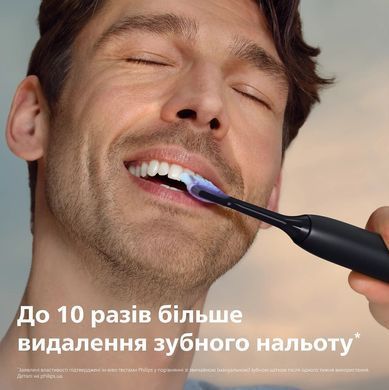 Philips Щітка зубна електр., Sonicare 7100 Series, 62т. колив/хв, насадок-1, футляр, чорний HX7421/01 фото