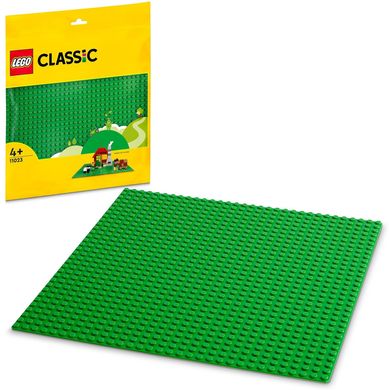 Конструктор LEGO Classic Базова пластина зеленого кольору 11023 фото