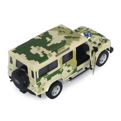 Автомодель серії "Шеврони Героїв" &ndash; LAND ROVER DEFENDER &ndash; "ОК "СХІД" 250396UM фото