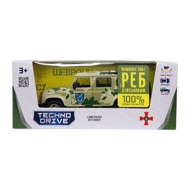 Автомодель серії "Шеврони Героїв" &ndash; LAND ROVER DEFENDER &ndash; "ОК "СХІД" 250396UM фото