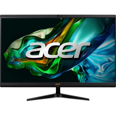 Acer Персональний комп'ютер моноблок Aspire C24-1800 23.8" FHD, Intel i5-1335U, 16GB, F512TB, UMA, WiFi, кл+м, без ОС, чорний DQ.BKMME.00K фото