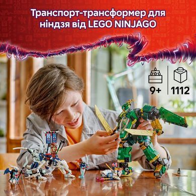 LEGO Конструктор Ninjago &laquo;Реактивный робот Ллойда&raquo; 71845 фото