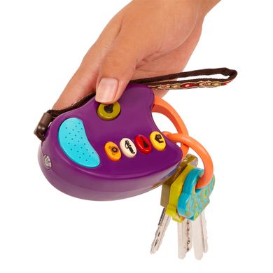 Развивающая игрушка – КЛЮЧИКИ (свет, звук, фиолетовые) BX1200Z фото