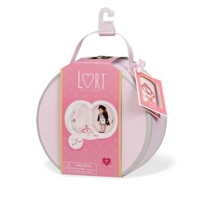 Кейс для кукол LORI DELUXE с аксесуарами (розовый) LO37007 фото