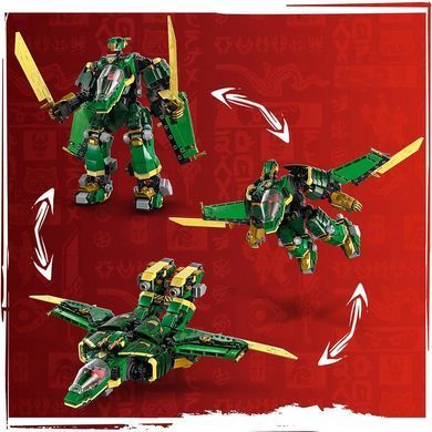 LEGO Конструктор Ninjago &laquo;Реактивный робот Ллойда&raquo; 71845 фото