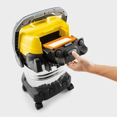 Karcher Пилосос професійний WD 7 Control P S 30/6/35/T 1400Вт 290мБар контейнер 30л 8.7кг 1.628-385.0 фото