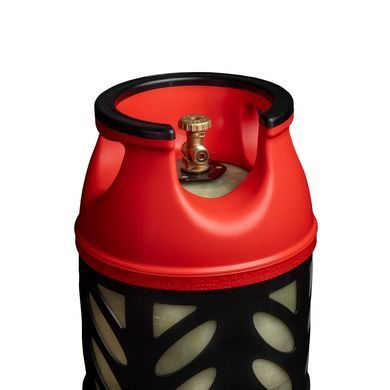 Hexagon Ragasco Балон газовий композитний Gutgas Ragasco CRS-18.2, 18.2л, пропан/бутан 7.5кг/8.5кг, 30бар, вентиль Shell (український стандарт), 4.4кг GHCL1822S фото