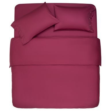 ARDESTO Простынь Mix&Match, 240x260см, 100% хлопок, сатин, ягодный