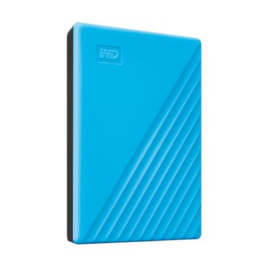 Портативний жорсткий диск WD 4TB USB 3.2 Gen 1 My Passport Blue WDBPKJ0040BBL-WESN фото
