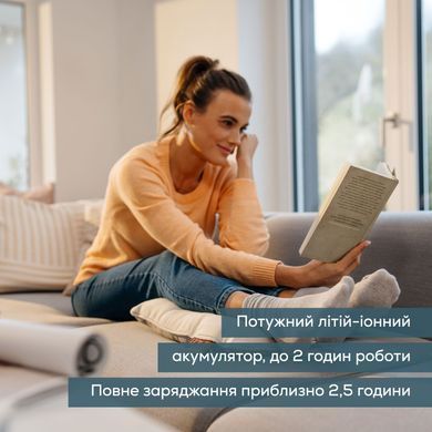 Beurer Масажна подушка для плечей, шиї, спини, ніг, літій- іонний акум., вага - 1,85кг, змінний чохол, бежевий MG_139_BEIGE фото