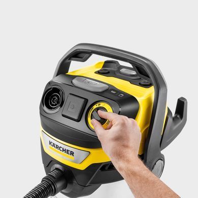 Karcher Пилосос професійний WD 7 Control P S 30/6/35/T 1400Вт 290мБар контейнер 30л 8.7кг 1.628-385.0 фото