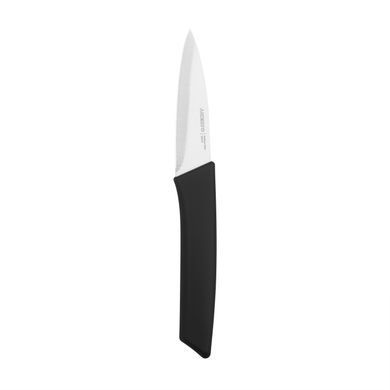 ARDESTO Кухонний ніж для овочів Gemini Gourmet, 9.5см, нержавіюча сталь, пластик, чорний AR2035SB фото