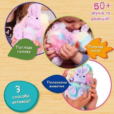 Интерактивная игрушка CURLIMALS &ndash; КРОЛИК БО 3723 фото
