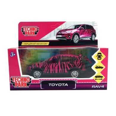 Автомодель GLAMCAR - TOYOTA RAV4 (брусничний) RAV4-12GRL-COW фото