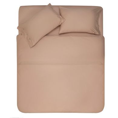 ARDESTO Простынь на резинке Mix&Match, 160х200+30см, 100% хлопок, сатин, бежевый