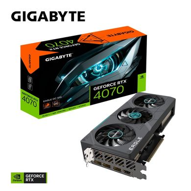 Відеокарта GIGABYTE GeForce RTX 4070 12GB GDDR6X EAGLE OC GV-N4070EAGLE_OC-12GD фото