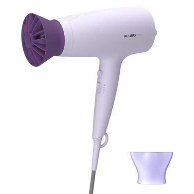Philips Фен 3000 Series, 2100Вт, 3 режими, хол. обдув, ліловий BHD341/10 фото