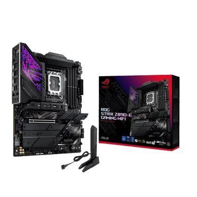ASUS Материнcкая плата ROG STRIX Z890-E GAMING WIFI s1851 Z890 4xDDR5 M.2 DP HDMI Wi-Fi BT ATX 90MB1IM0-M0EAY0 фото