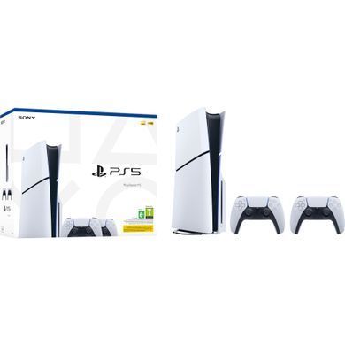 PlayStation Игровая консоль 5 Slim Blu-ray (2 геймпада Dualsense) 1000042053 фото