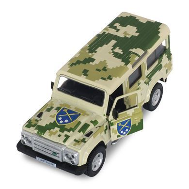 Автомодель серії "Шеврони Героїв" &ndash; LAND ROVER DEFENDER &ndash; "ОК "СХІД" 250396UM фото