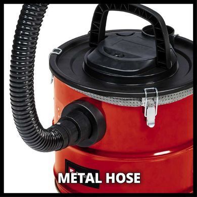 Einhell Пылесос профессиональный для золы TC-AV 1718 DW, 1200 Вт, 170мБар, контейнер 18л, 3.25кг 2351661 фото