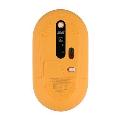 2E Миша MF300 CAPYBARA:SUNSET Silent WL BT, жовтий 2E-MF300WCAPIBARAYW фото