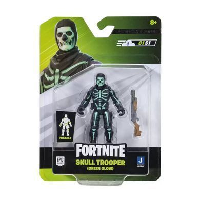Fortnite Fortnite Game figure Micro Legendary Series Skull Trooper - Green, 6cm FNT0949 фото