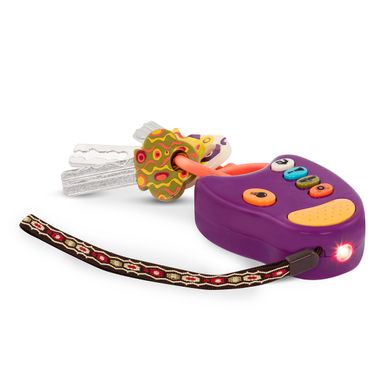 Розвиваюча іграшка - КЛЮЧИКИ (світло, звук, фіолетові) BX1200Z фото