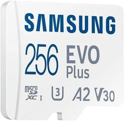 Samsung Карта памяти Samsung microSD 256GB C10 UHS-I R130MB/s Evo Plus + SD MB-MC256SA/EU фото