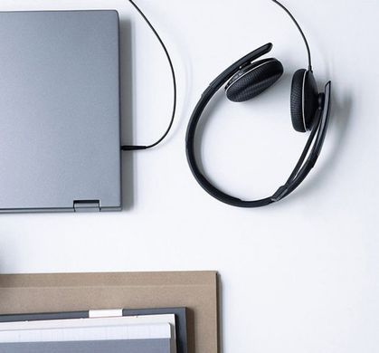 Sennheiser Гарнітура комп'ютерна моно On-Ear ADAPT 135T USB II, 3.5мм/USB, односпрямований, сертифікат Microsoft Teams, 1.8м, Чорний 1000900 фото