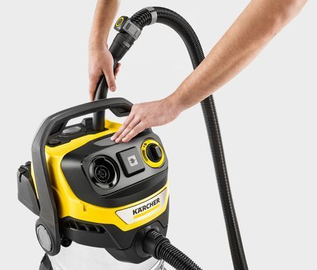 Karcher Пилосос професійний WD 7 Control P S 30/6/35/T 1400Вт 290мБар контейнер 30л 8.7кг 1.628-385.0 фото