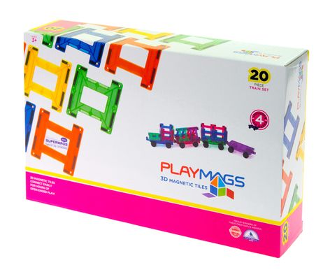 Конструктор Playmags магнітний набір 20 ел. PM155 фото