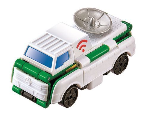 Flip Cars Машинка-трансформер 2 в 1 Грузовик связи и Военная скорая помощь EU463875-15 фото
